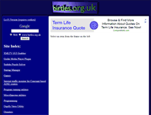 Tablet Screenshot of birtles.org.uk